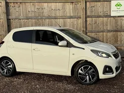 White Used 2015 Peugeot 108 Allure Hatchback | £4,499 (Fair price)
