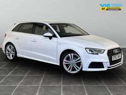White Used 2018 Audi A3 S-Line Hatchback | £11,995 (Good price)
