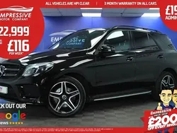 Black Used 2018 Mercedes GLE250 AMG SUV | £22,999 (Fair price)