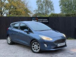 Blue Used 2018 Ford Fiesta Zetec Hatchback | £5,945 (Fair price)