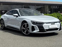 Grey Used 2022 Audi e-tron GT quattro Comfort Sedan | £44,750 (Expensive)