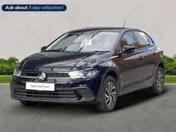 Black Used 2024 VW Polo Life Hatchback | £17,352 (Good price)