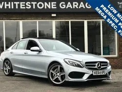 Silver Used 2014 Mercedes C200 AMG Line Premium Plus Sedan | £13,750 (Expensive)