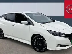 White Used 2022 Nissan Leaf Shiro Hatchback | £13,792 (Expensive)
