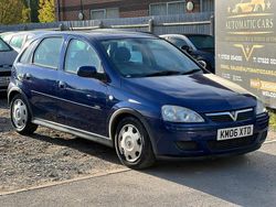Blue Used 2006 Vauxhall Corsa Design Edition Hatchback | £1,995 (Expensive)
