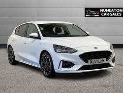 White Used 2021 Ford Focus ST-Line X Hatchback | £13,375 (Fair price)