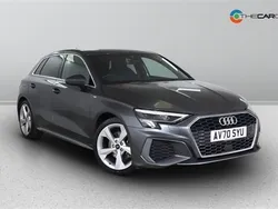 Grey Used 2020 Audi A3 Sportback S-Line Hatchback | £19,999 (Fair price)