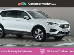 White Used 2022 Seat Tarraco XCELLENCE SUV | £24,176 (Fair price)