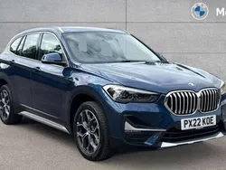 Phytonic blue metallic paint Used 2022 BMW X1 xLine SUV | £22,645 (Fair price)