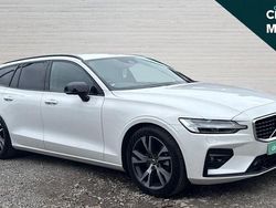 White Used 2019 Volvo V60 R-Design Pro Estate | £17,440 (A bit pricey)