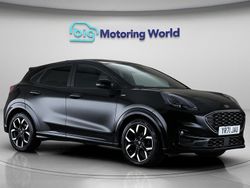 Black Used 2021 Ford Puma Gen-E ST-Line X Hatchback | £13,000 (A bit pricey)