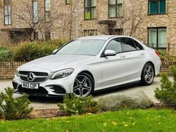 Silver Used 2019 Mercedes C220 AMG Line Premium Sedan | £17,795 (Good price)