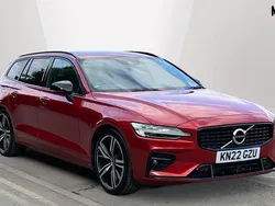 Red Used 2022 Volvo V60 R-Design Estate | £35,262