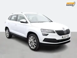White Used 2022 Skoda Karoq SE L SUV | £17,295 (Good price)