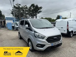 Silver Used 2018 Ford Transit Custom Limited Van | £17,500 (Expensive)