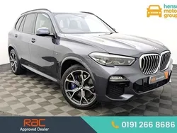 Grey Used 2021 BMW X5 M Sport SUV | £32,499 (Fair price)