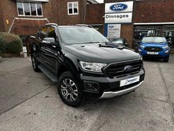 Black Used 2022 Ford Ranger Wildtrack Pickup | £21,000 (Good price)