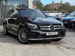 Black Used 2018 Mercedes GLC250 AMG Line Premium Estate | £17,495 (Fair price)