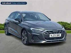 Grey New 2025 Audi A3 Black Edition Hatchback | £31,655 (Fair price)
