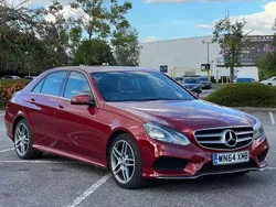 Red Used 2014 Mercedes E300 AMG line Sedan | £8,290 (A bit pricey)