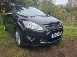 Black Used 2013 Ford Grand C-Max Titanium MPV | £1,895 (Fair price)