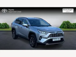 Silver Used 2022 Toyota RAV4 Hybrid Design SUV | £28,067 (Expensive)
