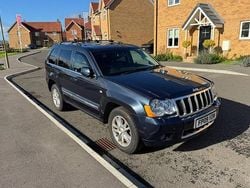 Blue Used 2009 Jeep Grand Cherokee Overland SUV | £5,995
