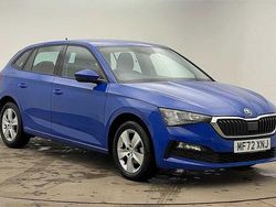 Energy blue Used 2022 Skoda Scala SE Hatchback | £13,495 (Fair price)