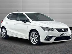 White Used 2018 Seat Ibiza FR Hatchback | £8,990 (Fair price)