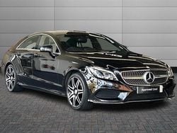 Obsidian black Used 2016 Mercedes CLS400 AMG line Sedan | £17,195