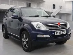 Blue Used 2017 Ssangyong Rexton SUV | £11,990 (Super price)