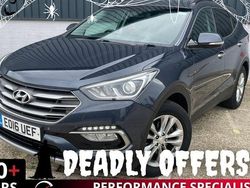 Blue Used 2016 Hyundai Santa Fe Premium SUV | £7,500 (Good price)
