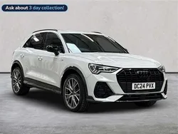 White Used 2024 Audi Q3 Black Edition SUV | £35,397 (Fair price)