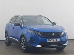 Blue Used 2022 Peugeot 3008 Premium SUV | £23,998 (Expensive)