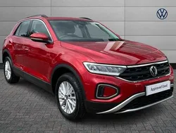 Red Used 2022 VW T-Roc Life SUV | £19,290 (Fair price)