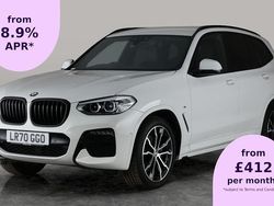 White Used 2020 BMW X3 M Sport SUV | £26,803 (Good price)