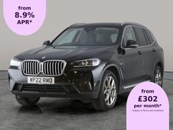 Black Used 2022 BMW X3 xLine SUV | £21,841 (Super price)