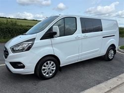 White Used 2022 Ford Transit Custom Limited | £26,990 (Fair price)