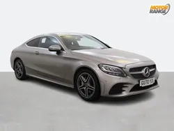 Silver Used 2020 Mercedes C200 AMG line Coupe | £19,895 (Good price)