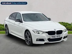 White Used 2017 BMW 320 M Sport Sedan | £14,915 (Fair price)