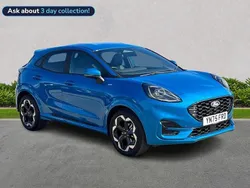Blue New 2025 Ford Puma Gen-E ST-Line X Hatchback | £24,999