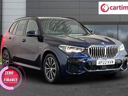 Blue Used 2022 BMW X5 M Sport SUV | £43,890 (Super price)