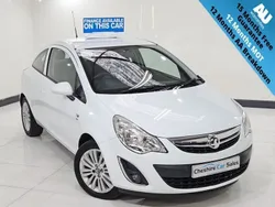 White Used 2013 Vauxhall Corsa Hatchback | £3,595 (Good price)