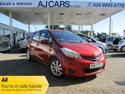Red Used 2012 Toyota Yaris Hatchback | £5,800 (Fair price)