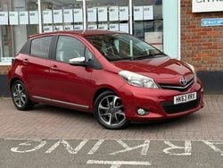 Red Used 2014 Toyota Yaris Multidrive S Hatchback | £6,200 (Fair price)