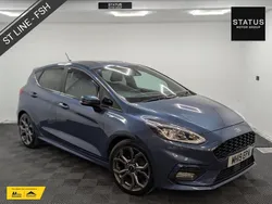 Blue Used 2019 Ford Fiesta ST-Line Hatchback | £5,795 (Fair price)