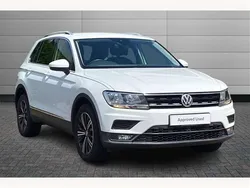 White Used 2017 VW Tiguan SE SUV | £18,250 (Fair price)