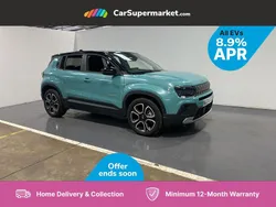 Blue/black Used 2024 Jeep Avenger EV Summit SUV | £19,197 (A bit pricey)