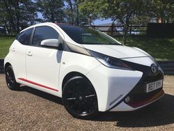 White Used 2017 Toyota Aygo x-press Hatchback | £5,990 (Fair price)