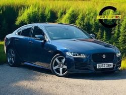 Blue Used 2017 Jaguar XE R-Sport Sedan | £10,295 (Fair price)
